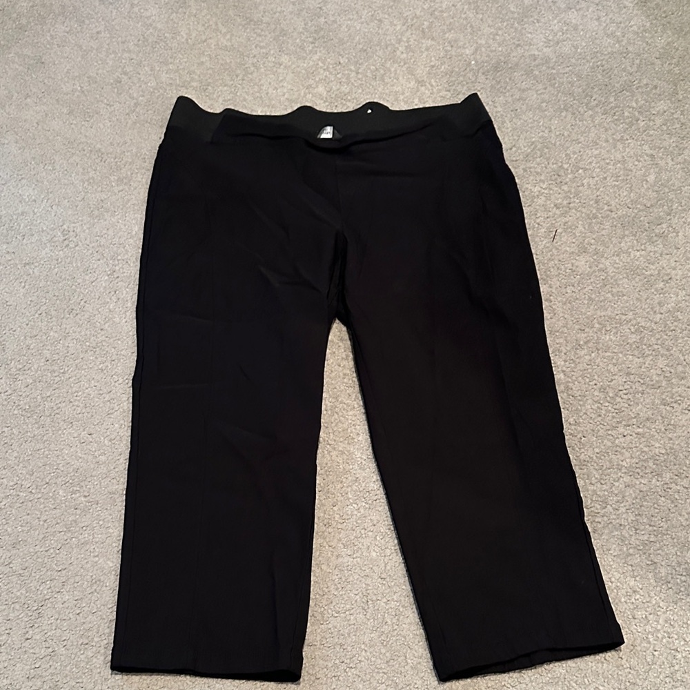 Simply Vera Vera Wang Elegant Black Trousers
